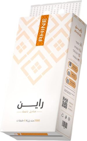 Rhine Soft Facial Tissues 5-Ply, 5 ...