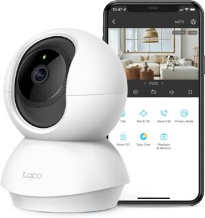 Tapo TP-Link 2K Pan Tilt Security C...