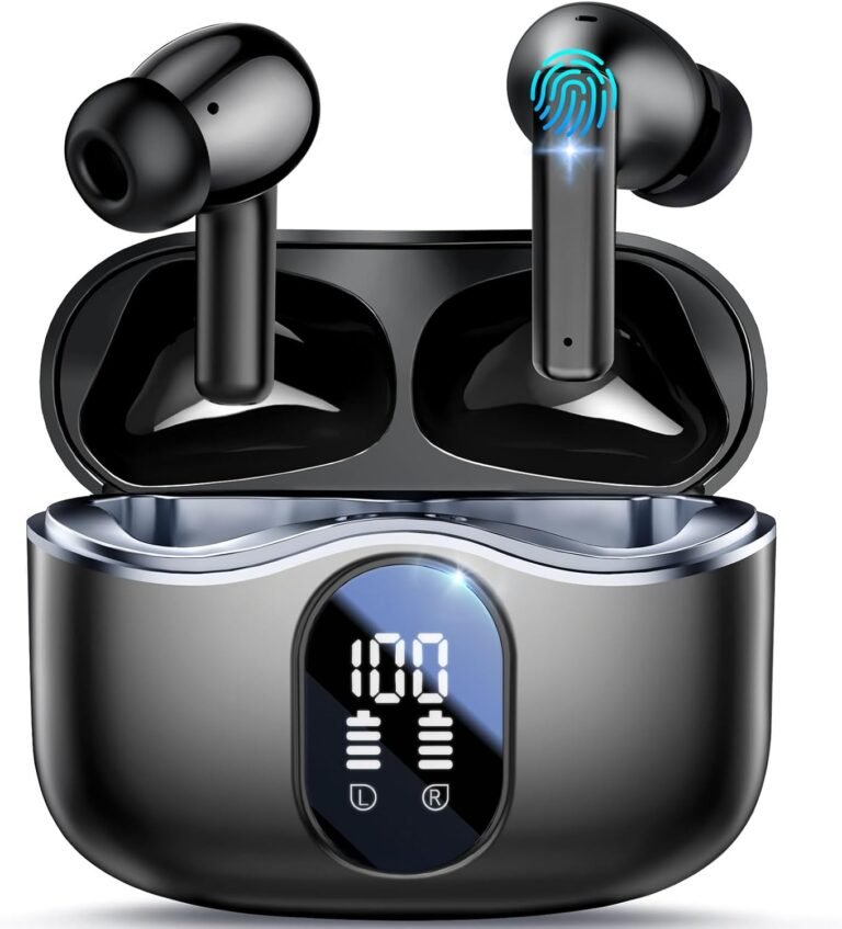 Wireless Earbuds Active Noise Cancellation Bluetooth 5.4 Earphones