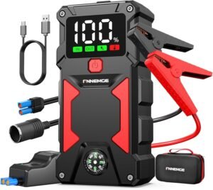 FNNEMGE Car Jump Starter, 6000A Pea...