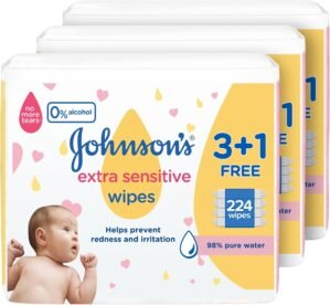 Johnson’s Extra Sensitive Baby Wi...