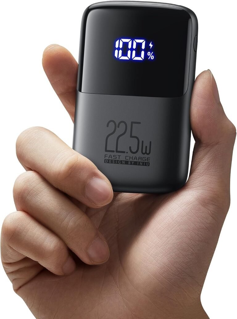 INIU Power Bank, Smallest 10000mAh 22.5W Fast Charging Portable Charger