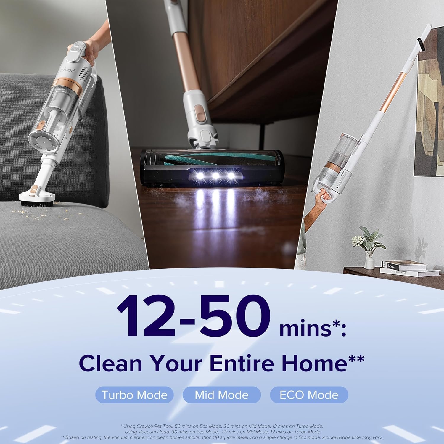 Levoit Vacuum Cleaner Cordless, Anti Hair Wrap Design, Self-Standing, 2 in 1 Handheld Stick Lightweight Cleaner - Image 7