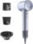 Laifen Swift Special Hair Dryer – Silver Blue – 110,000 RPM High-Speed Motor, Negative Ion Tech, Smart Heat Control, 3 Magnetic Nozzles, Low Noise – #1 Global Brand – Salon-Grade for All Hair Types