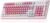 AULA 99 Keys Keyboard, Pink Wireless Gaming Keyboard Creamy with