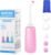 Peri Bottle Postpartum, RUFCRIL 500ml Perineal Wash Bottle, Portable Bidet Sprayer with Travel Bag, Boilable TPE, Leak-Proof, for Postpartum Care, Hemorrhoid Relief & Personal Hygiene