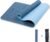 HERUI Yoga Mat Alignment Lines Anti-Slip Exercise Mat with Carrying Bag Fitness Mat for Pilates 183CM*61CM*6MM Thickness for Woman Man Beginners
