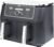 Ninja Foodi Dual Zone Air Fryer 2 Drawers, 6 Cooking Functions, 9.5L Capacity, Black, AF400ME, 2 Years Warranty